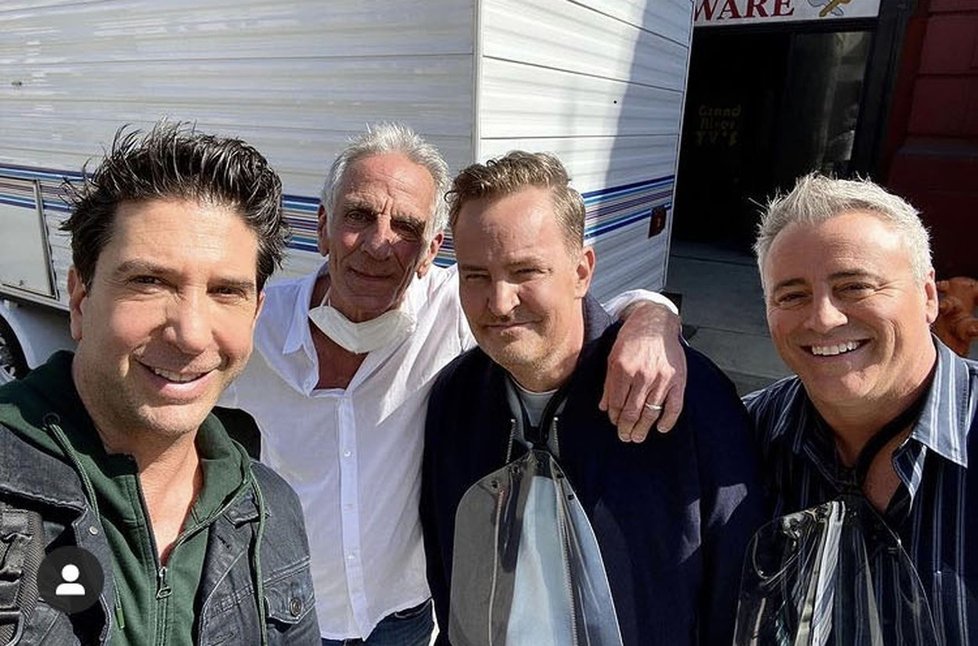 Matt LeBlanc, Matthew Perry a David Schwimmer po letech