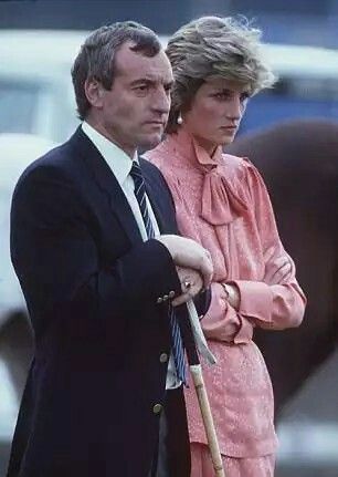 Lady Diana a Barry Mannakee