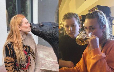 Rande s lachtanem i pivo s Miley Cyrus! České VIPky si týden pořádně užily