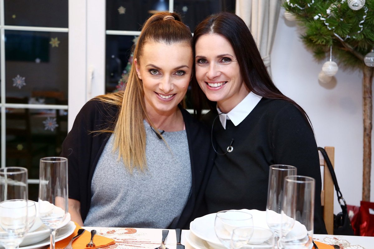 Alice Bendová (43) a sestra Andrea Lišková (38).