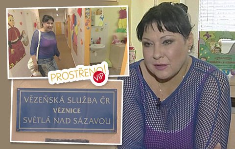 VIP Prostřeno! Dáda Patrasová během natáčení skončila v ženské věznici