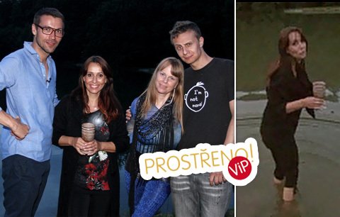 VIP Prostřeno! Heidi Janků přebrala, ovíněná skončila v rybníce!