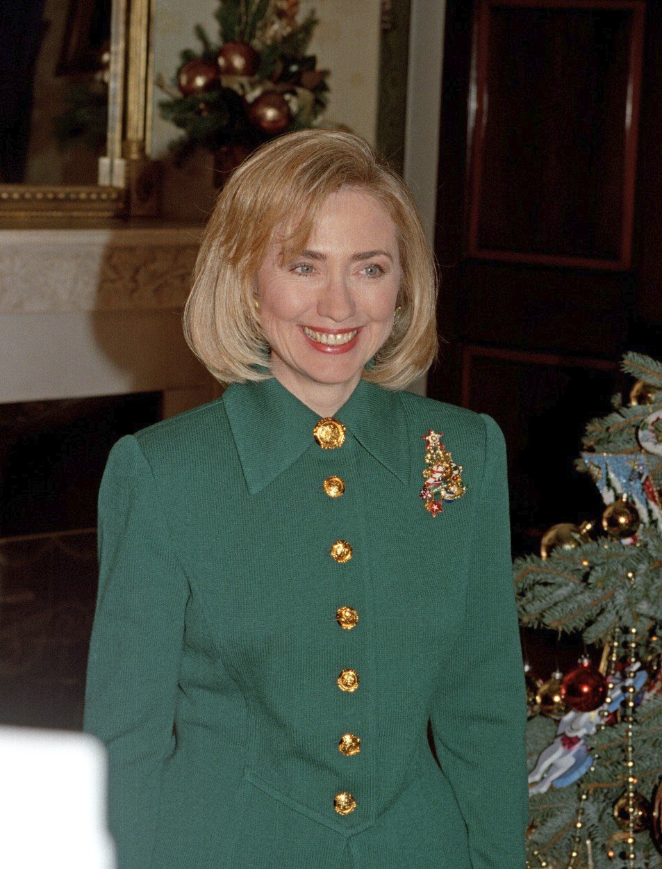 Hillary Clinton, bývalá první dáma USA za vlády Billa Clintona v letech 1993 až 2001.