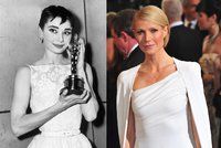Ikonické šaty z Oscarů od Audrey Hepburn až po Gwyneth Paltrow. Na ty se nedá zapomenout!