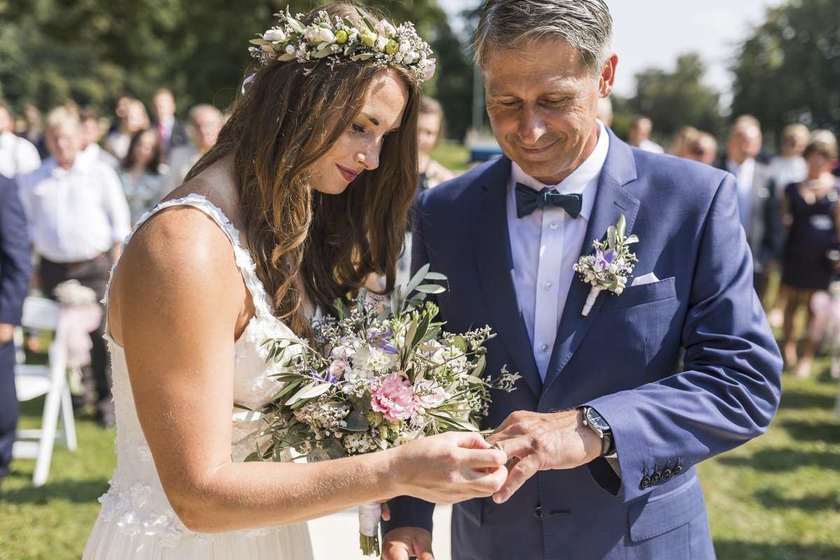 Jan Železný a Andrea Drápalová si své &#34;ano&#34; řekli v Nymburku