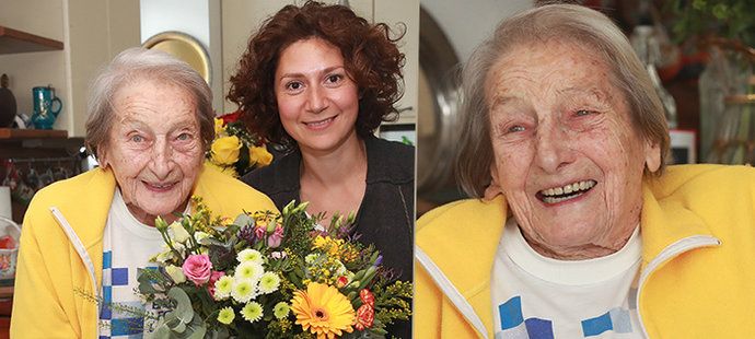 Daně Zátopkové k úžasnému jubileu, 97. narozeninám, popřála i její filmová dvojnice Martha Issová