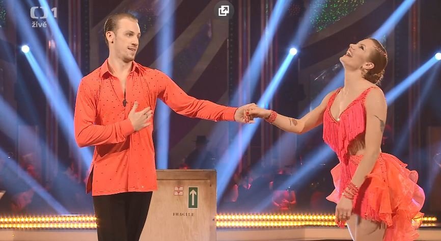 Gabriela Koukalová tančila ve StarDance hříšnou sambu