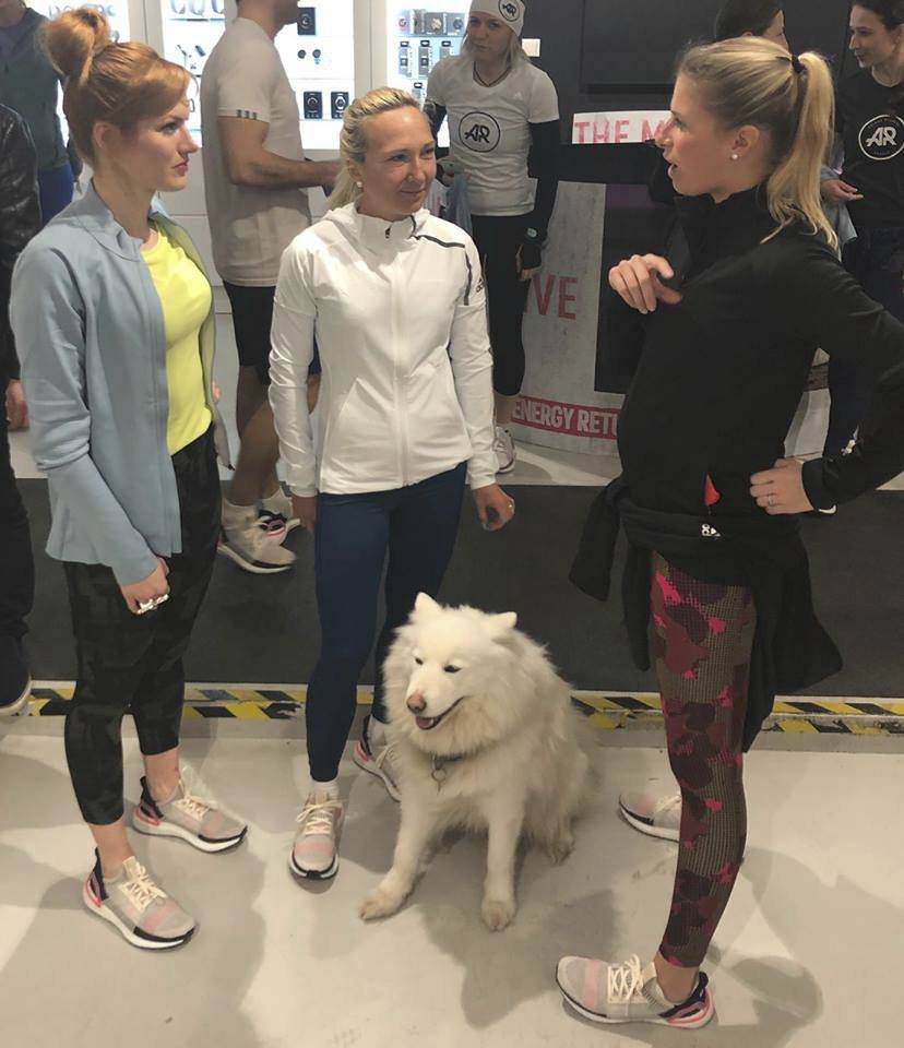 Gabriela Koukalová si potvrdila dobrou kondici výběhem s Evou Brabcovou-Nývltovou a Andreou Sestini Hlaváčkovou