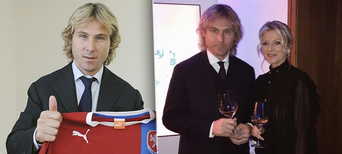 Pavel Nedvěd se vrátil k manželce