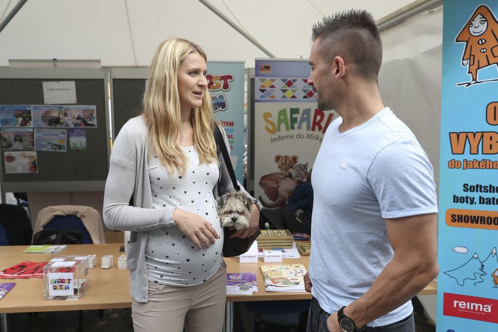 Lucie Šafářová s Tomášem Plekancem jen září.