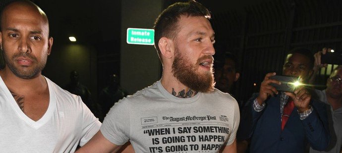 Conor McGregor zase řádil a skončil ve vězení