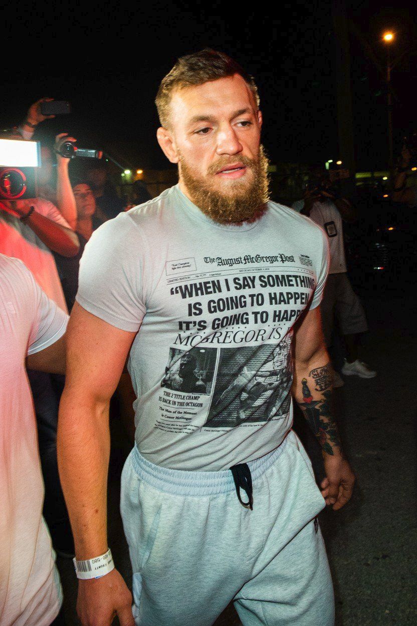 Conor McGregor zase řádil a skončil ve vězení