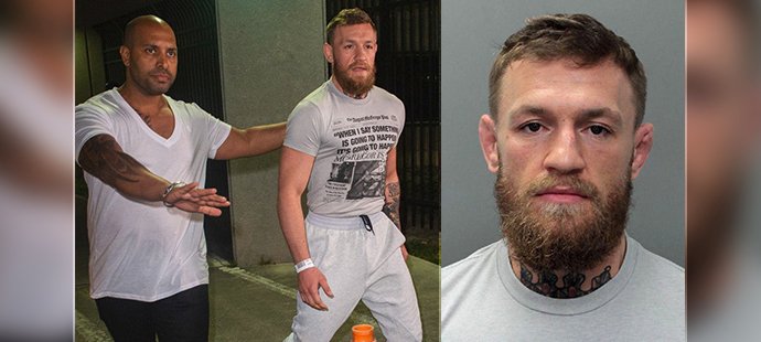 Conor McGregor skončil ve vězení v Miami kvůli násilné loupeži