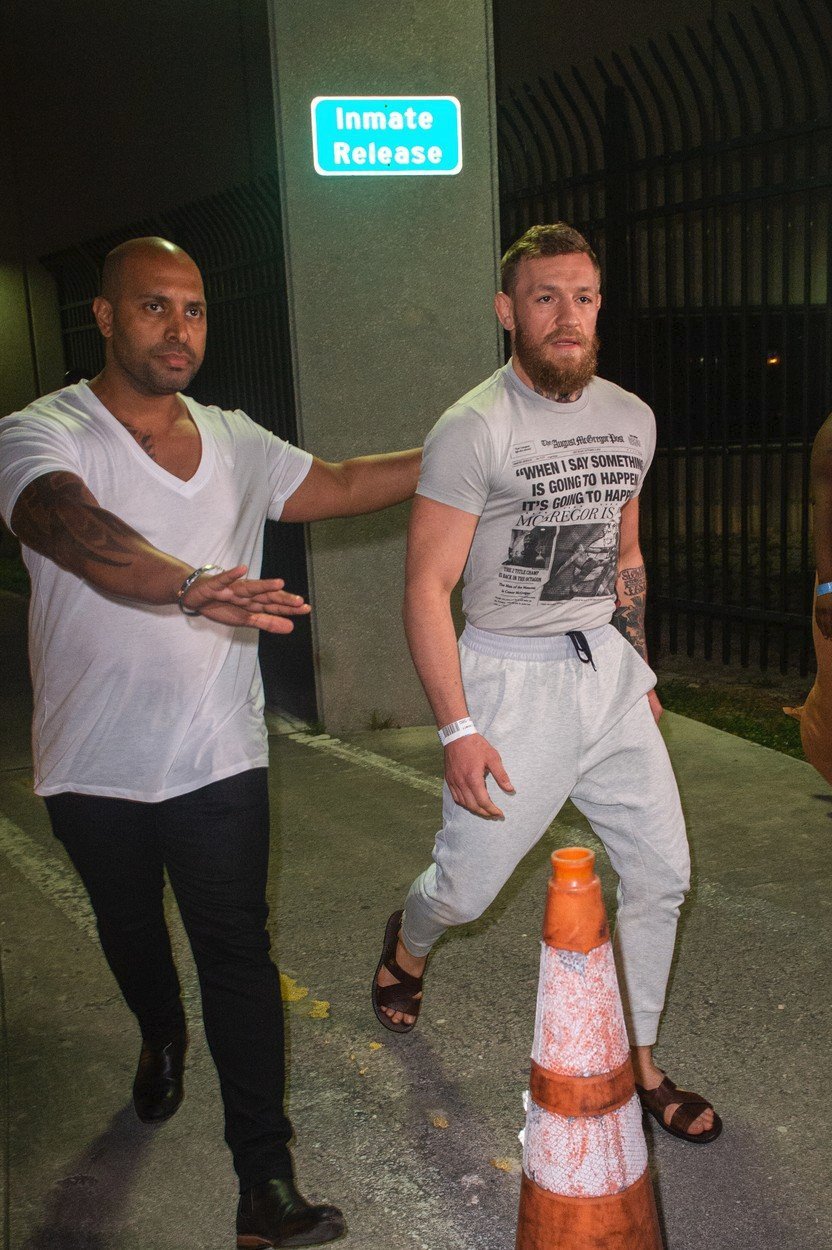 Conor McGregor zase řádil a skončil ve vězení