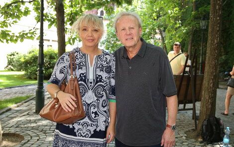 Jaroslav Soukup s manželkou