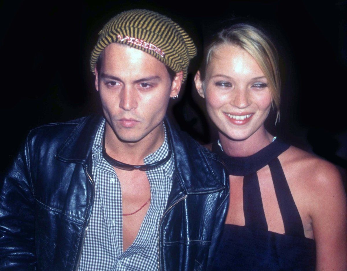 Kate Moss a Johny Depp