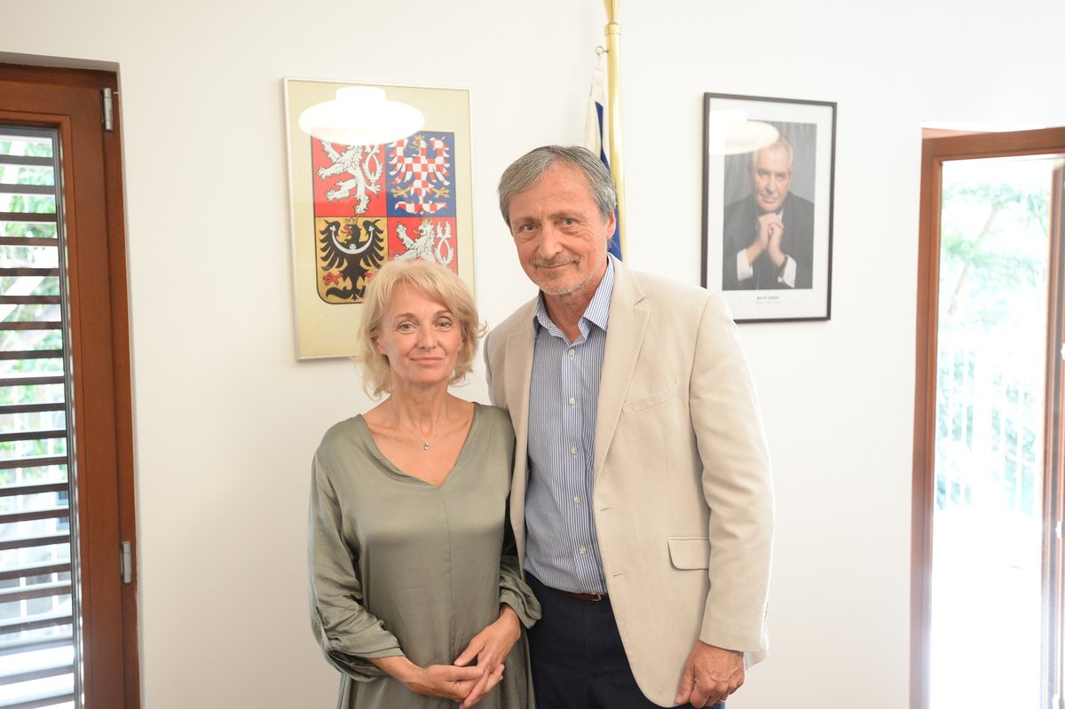 Veronika Žilková a Martin Stropnický