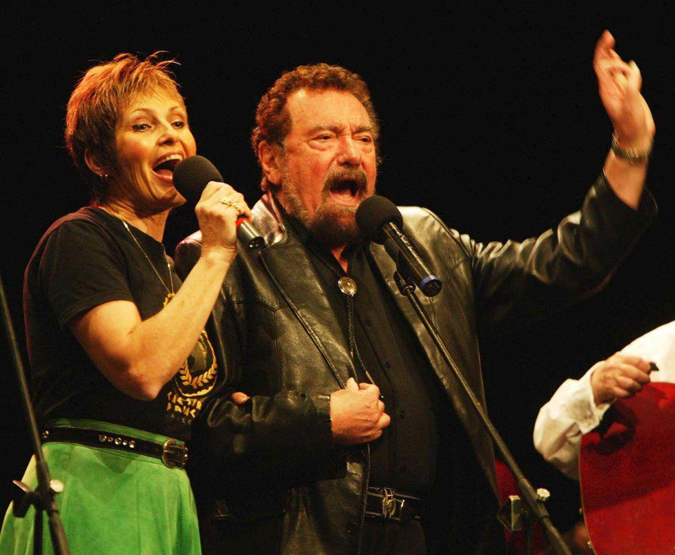 Olga a Waldemar na koncertě 2004
