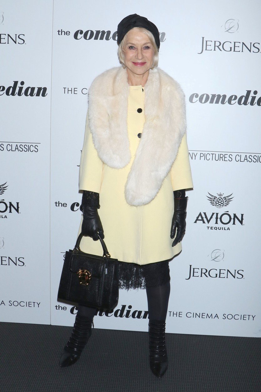 Outfit podle Helen Mirren.