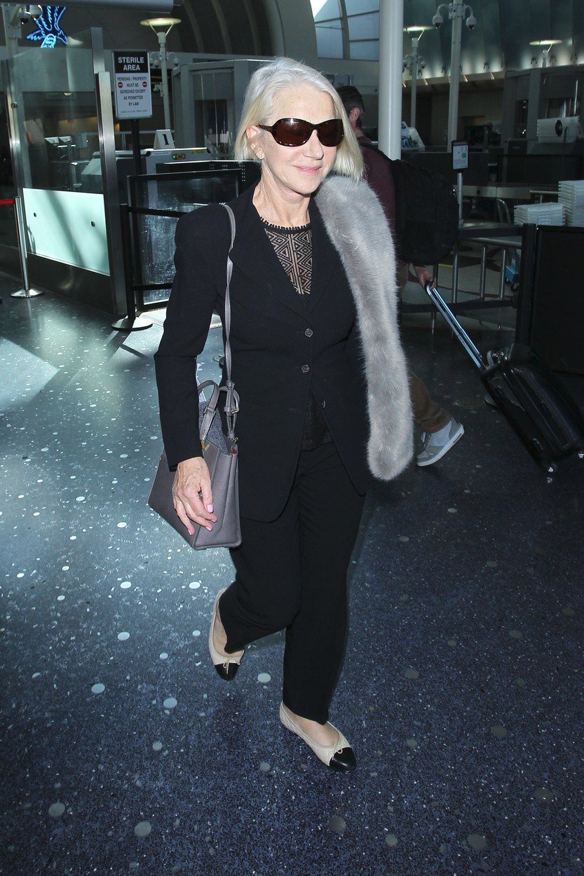 Outfit podle Helen Mirren.