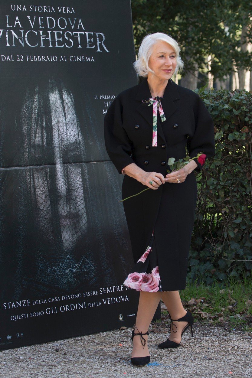 Outfit podle Helen Mirren.