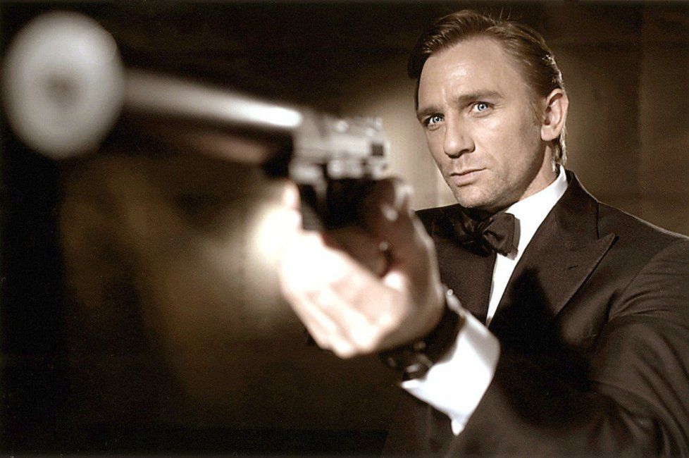 Daniel Craig jako agent 007