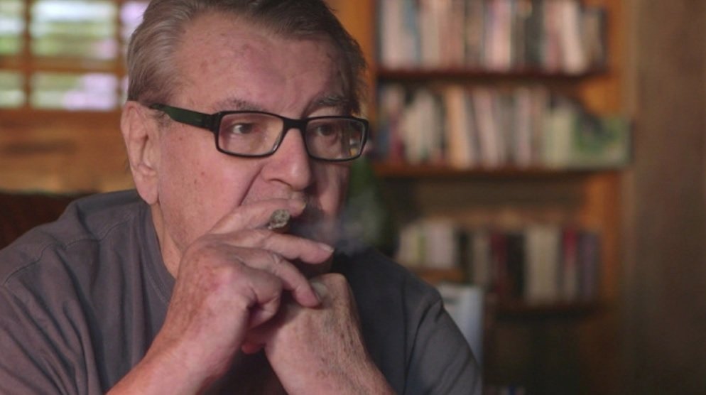 Miloš Forman na Festivalu v Karlových Varech.