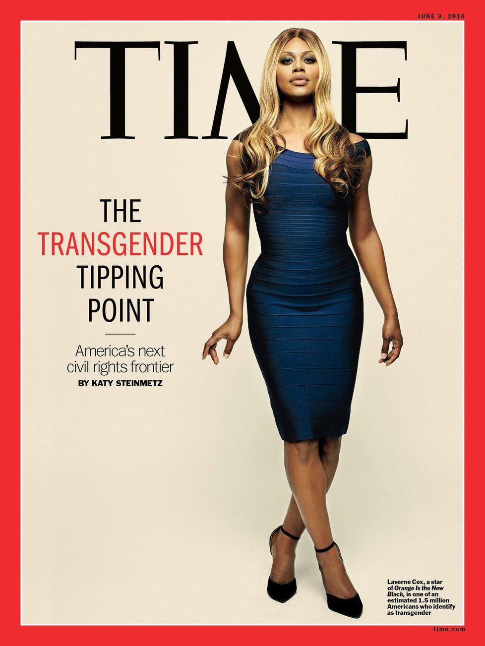 Laverne Cox na titulce časopisu Time.