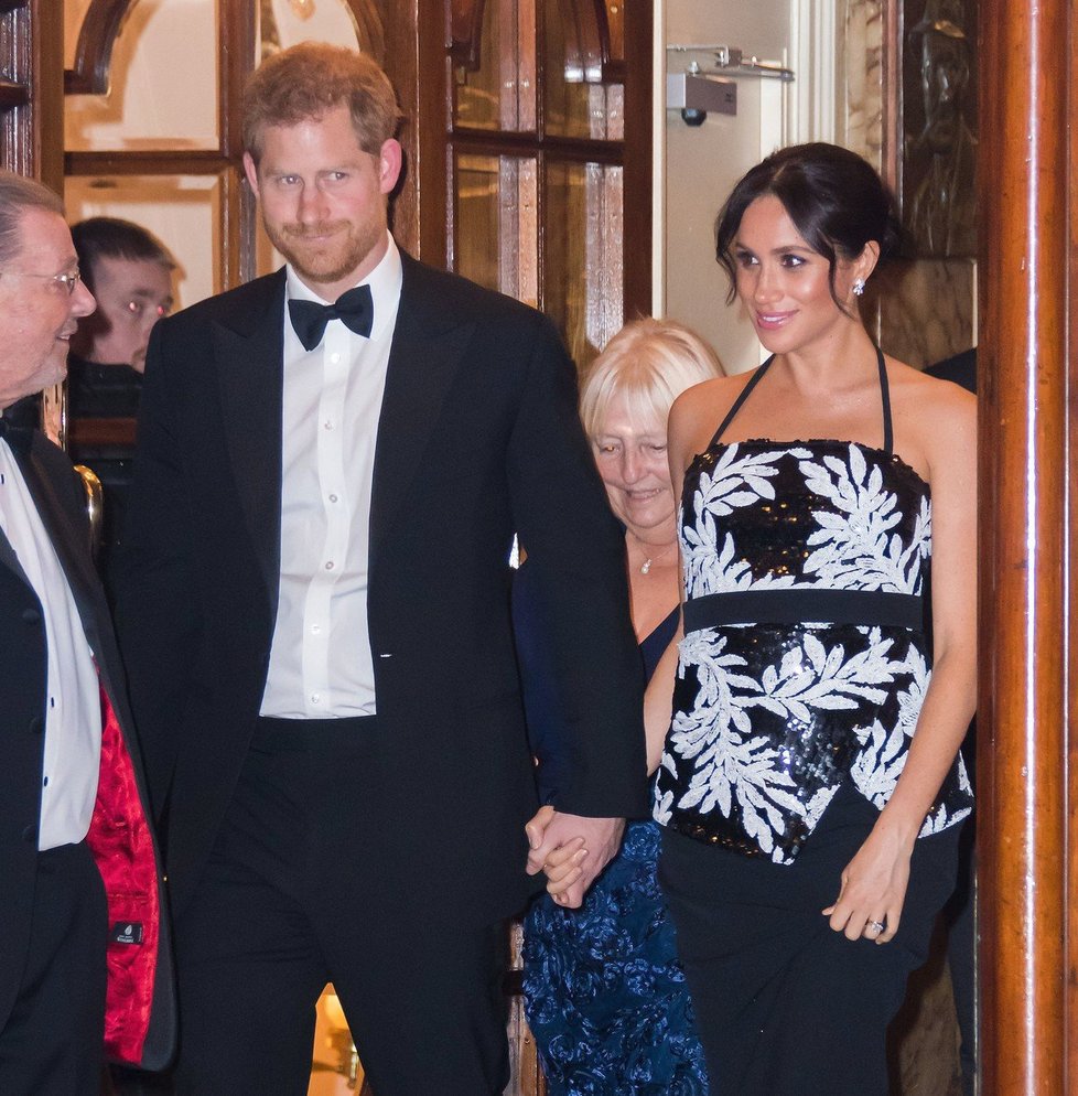 Princ Harry s těhotnou Meghan