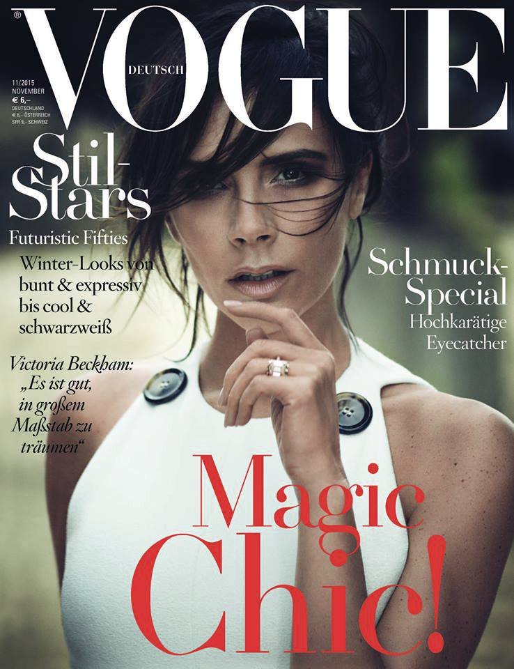 Victoria Beckham na obálce Vogue