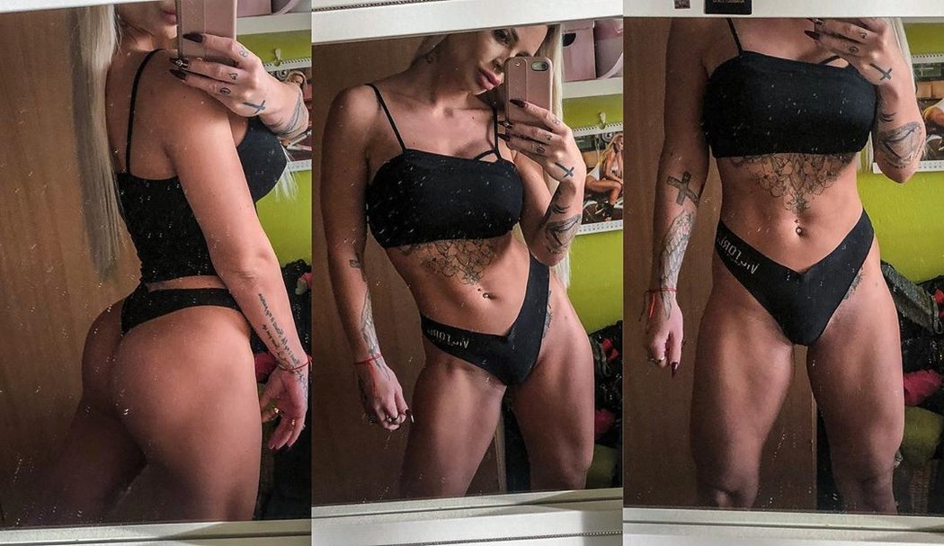 Bikini Fitness Andrea Magyarová umí zaujmout nejen svalnatou postavou, plnými rty a bujarým dekoltem, ale i prořízlou pusou!