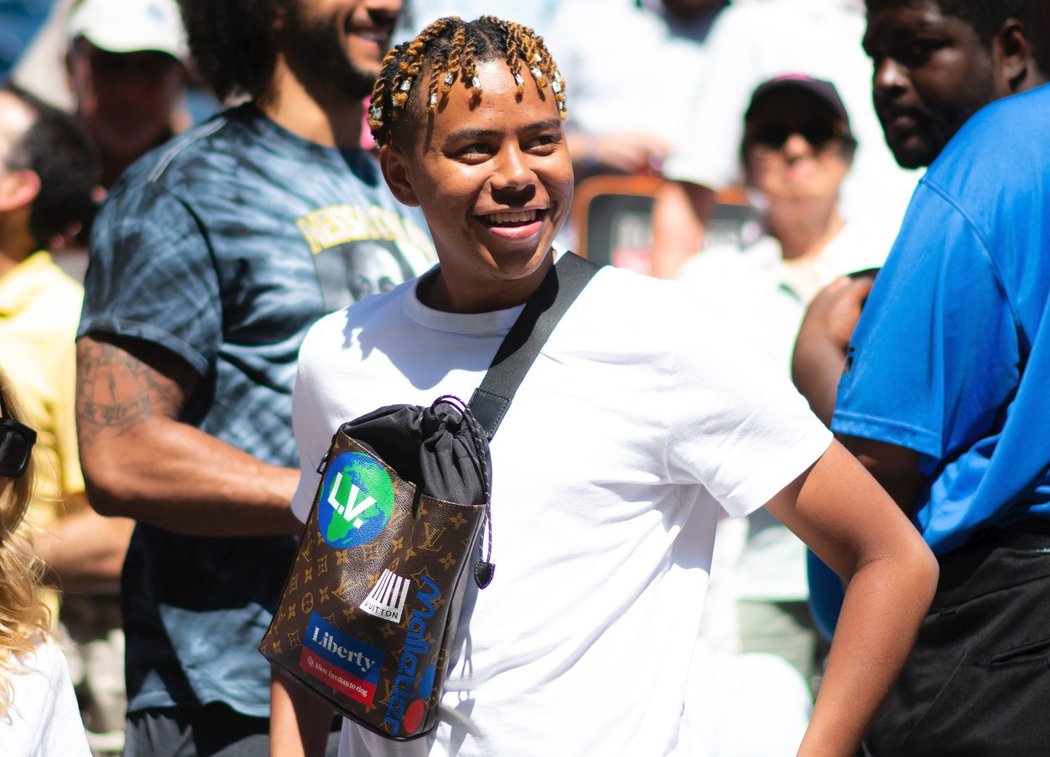 YBN Cordae podporoval Ósakaovou už při letošním US Open