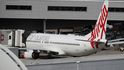 Letouny aerolinek Virgin Australia čekají, až budou moci opět na nebe