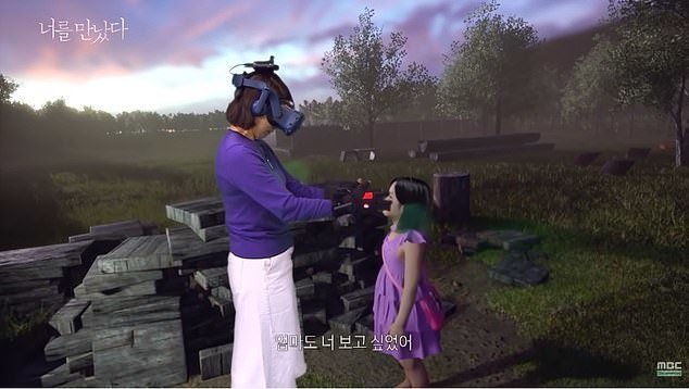 Máma se s mrtvou dcerou setkala ve virtuální zahradě.