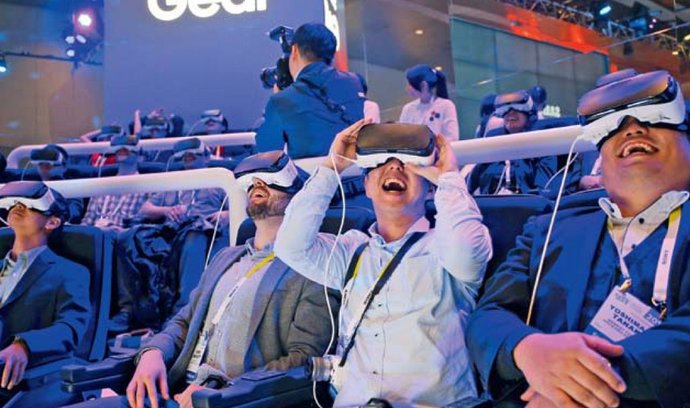 Virtuální realita na lasvegaském technologickém veletrhu CES