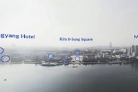 Projděte se po Pchjongjangu! Švédský startup město nasnímal do „video Street view“