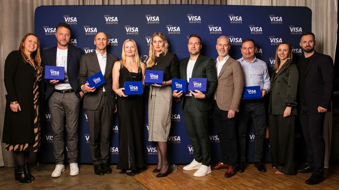 Vítězové všech sedmi kategorií Visa Awards za rok 2022