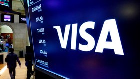 Společnost Visa měla velký výpadek, nešlo platit kartami