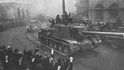 Viselsko-oderská operace: Sovětské tanky v Lodži