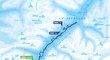 La Diagonela 2021: mapa závodu na 60 km klasicky