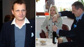 Vít Bárta před zatčením: Takhle mu chutnala svoboda! Nevinně na víně s Klasnovou