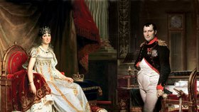 Císařovna Josefína a císař Napoleon. Podobnost čistě náhodná?
