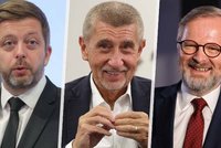 Lídři odhalili pro Blesk ambice: Babiš si věří na 36 % pro ANO, Fiala na výhru, co Rakušan?