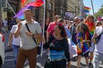 Vít Rakušan (STAN) a Ivan Bartoš (Piráti) na Prague Pride