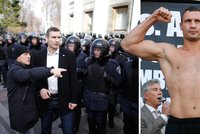 Boxer Kličko v čele ukrajinské revoluce: O svůj život se nebojím