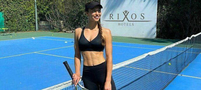 Krásná ruská tenistka Vitalija Ďjačenková