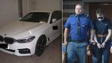 Ukradeným BMW najížděl Litevec na policistu: Spletl jsem si pedály, tvrdí