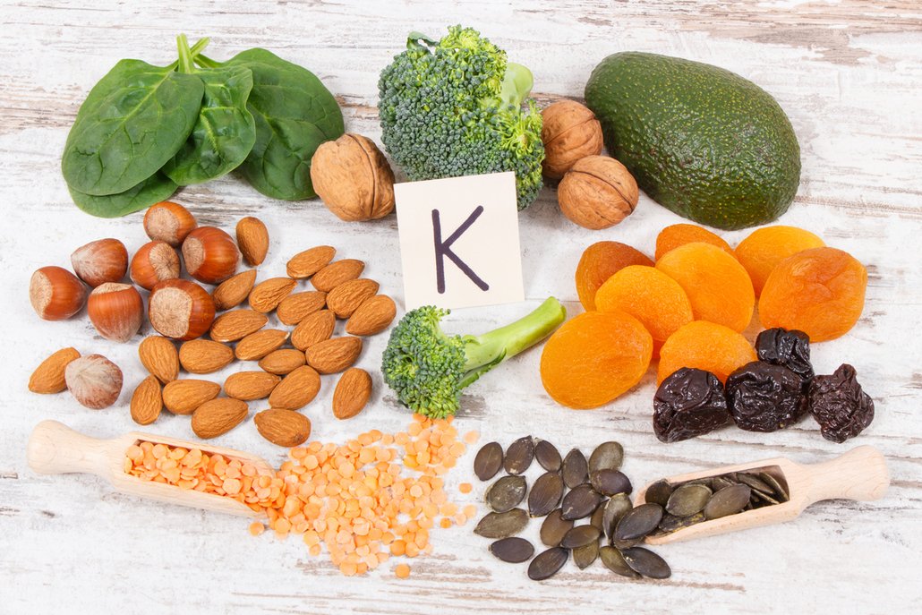 V čem se nachází Vitamín K?