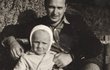 1948 Jandák s otcem, když ještě působil na ministerstvu vnitra.