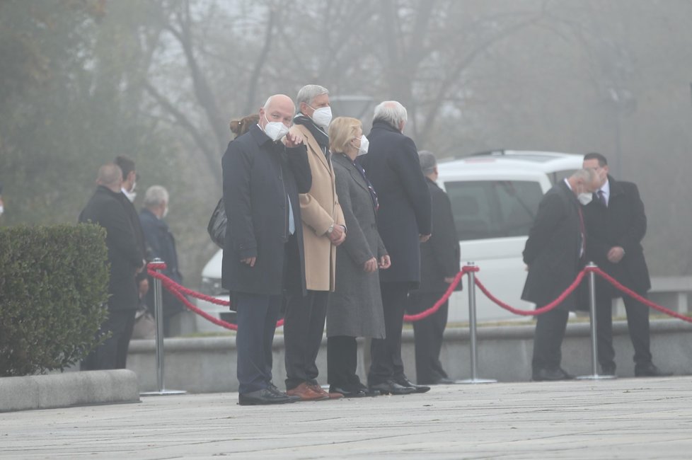 Pieta na pražském Vítkově (28. říjen 2021)